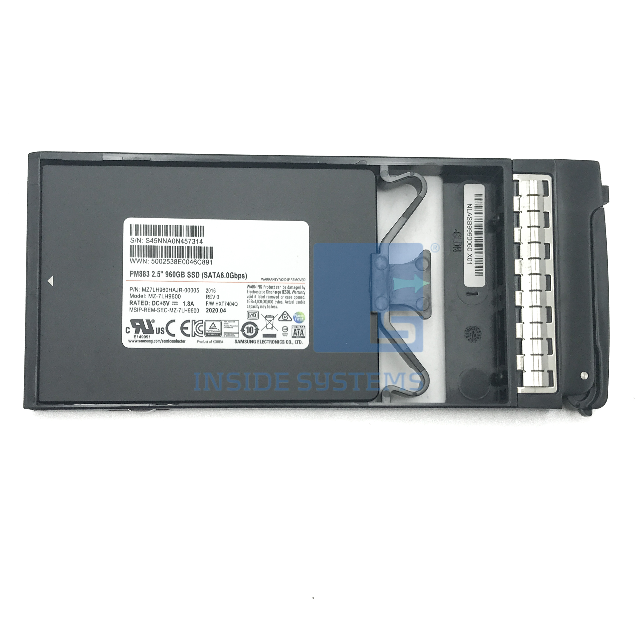 Q8F86A - Nimble 960GB 6G SATA 2.5" SSD 8 Q8F86A A 1