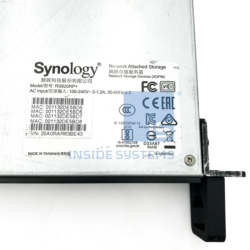 Alternative view of RS820RP - RackStation RS820RP+ SAN/NAS System