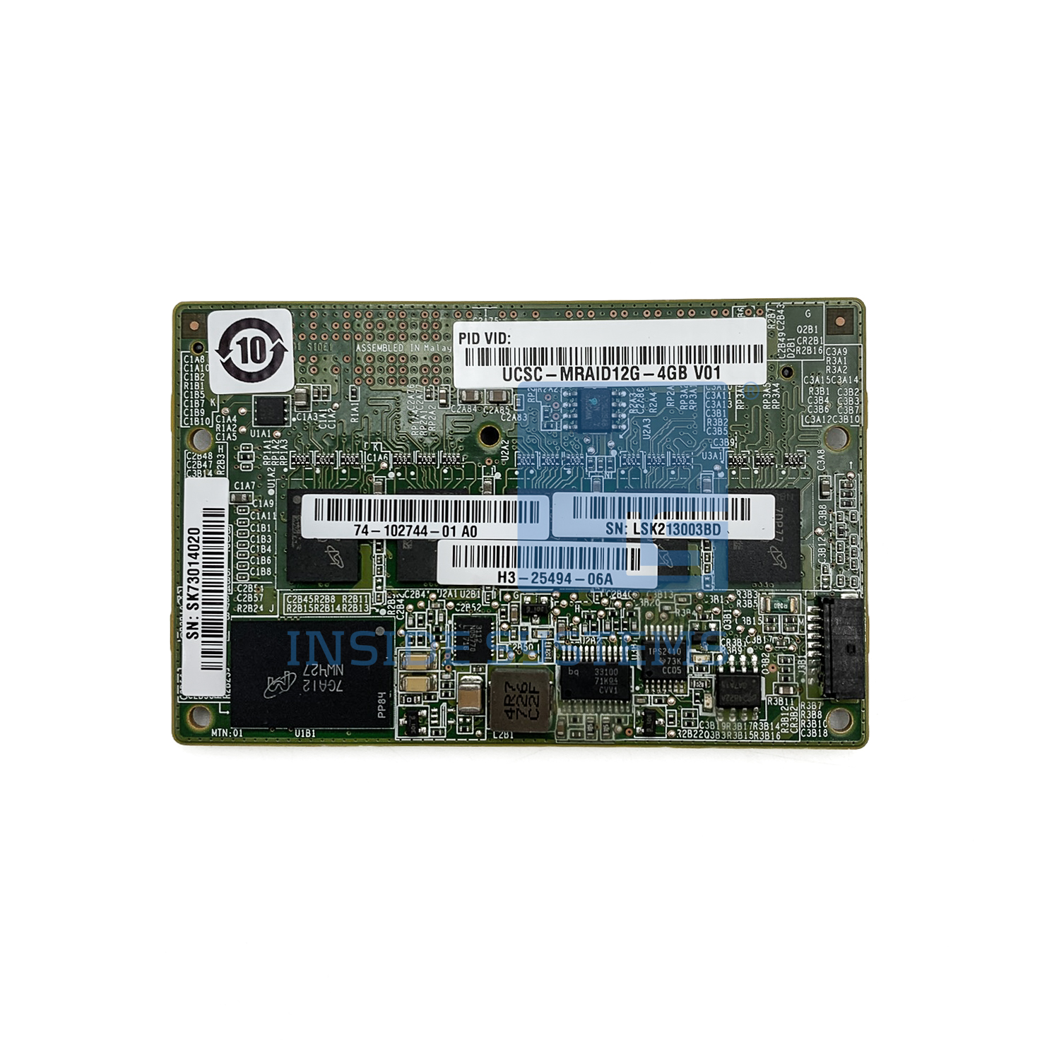 UCSC-MRAID12G-4GB - UCS 12G SAS RAID Controller 4GB Cache - Image 2