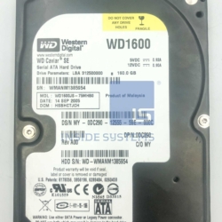 WD1600JS-75MHB0 - WD 160GB, SATA, 3.5" 7200RPM HDD